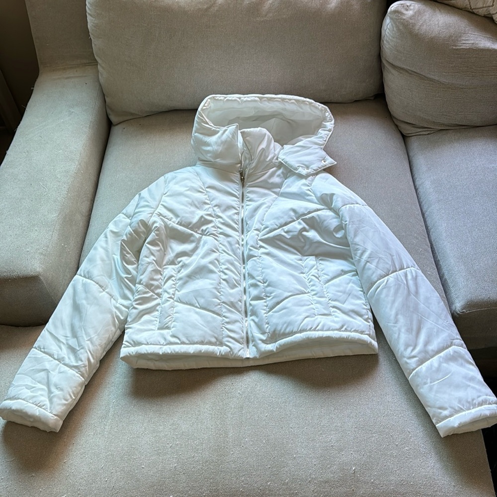 Pink Lily White Jacket